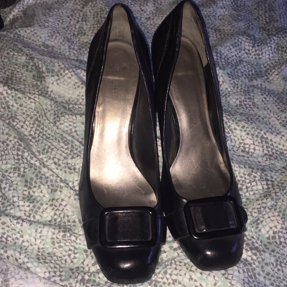 Black Nine West heels